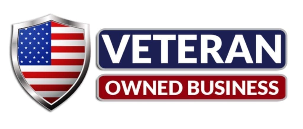 Logo of a veteran-owned business.